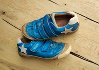 Bisgaard Leder Schuhe Kinder blau Stern Gr. 32  Räuberschuhe Bayern - Ochsenfurt Vorschau