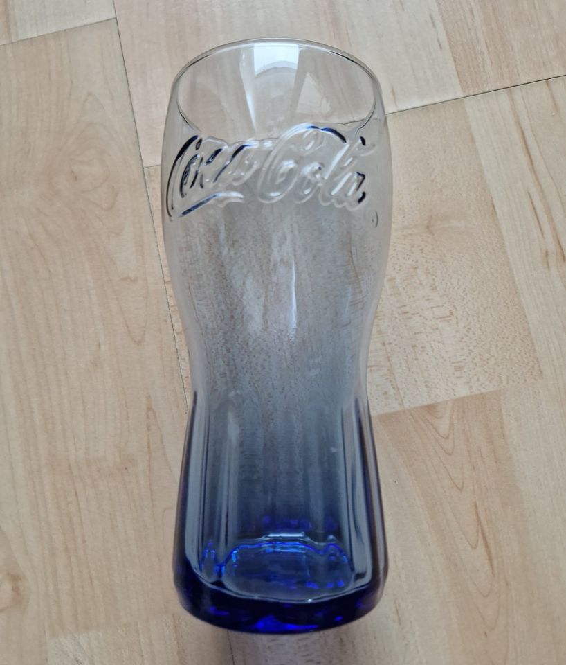 Coca Cola Glas - blau in München