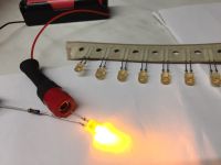 LED 100 Stück Leuchtdioden  Gelb - Oval Lichterkette selbermachen Nordrhein-Westfalen - Iserlohn Vorschau