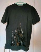 Herren Lack T-Shirt Gr. L schwarz Gothic Flammen Niedersachsen - Salzgitter Vorschau