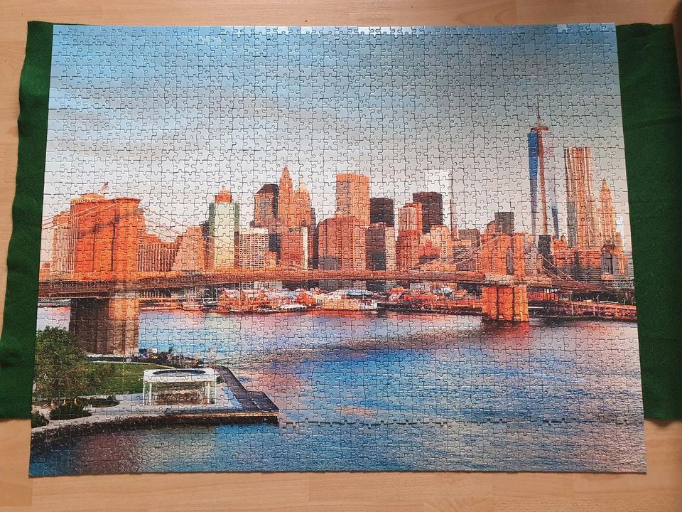 Blatz Puzzle 2000 Teile Skyline New York Stadt Szenerie in Euskirchen