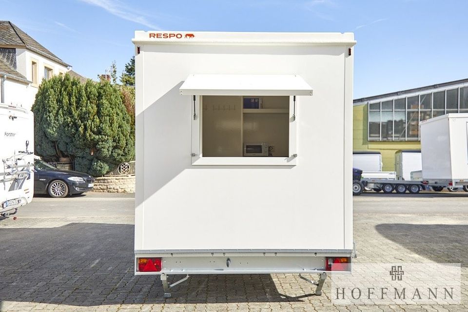 RESPO Mannschaftswagen / Büro 4 m für 6 Mann mit Toilette / Lager in Gindorf