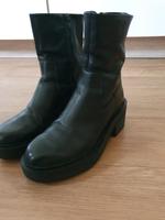 Schwarze Stiefellette Gr. 39 von Zara Hessen - Wiesbaden Vorschau