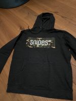 Snipes Hoodie Gr.  M grau LOGO/camouflage Baden-Württemberg - Sandhausen Vorschau