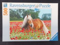 Ravensburger Puzzle 500 TEILE 148318 Pferd Im Mohnfeld Rheinland-Pfalz - Rieschweiler-Mühlbach Vorschau