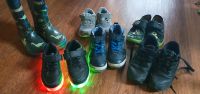 6 x Turnschuhe Sneaker mit LED Gummistiefel Kinder Gr. 27 u 28 Brandenburg - Bernau Vorschau