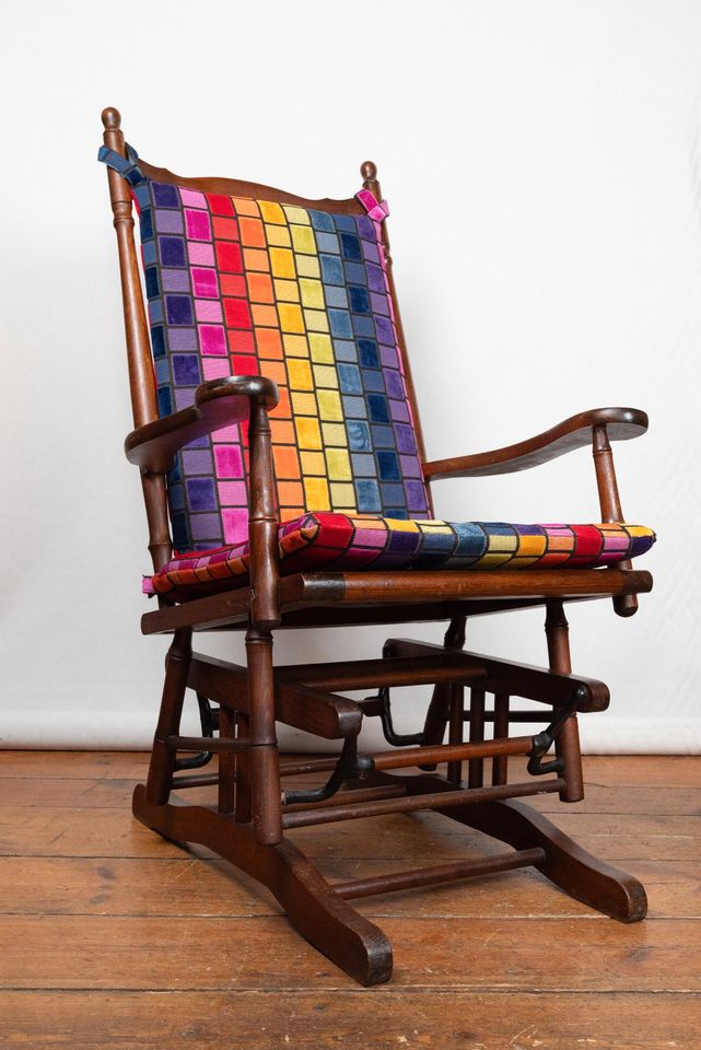 Campaign-Rocking-Chair ca. 1900 Schaukelstuhl in Berlin