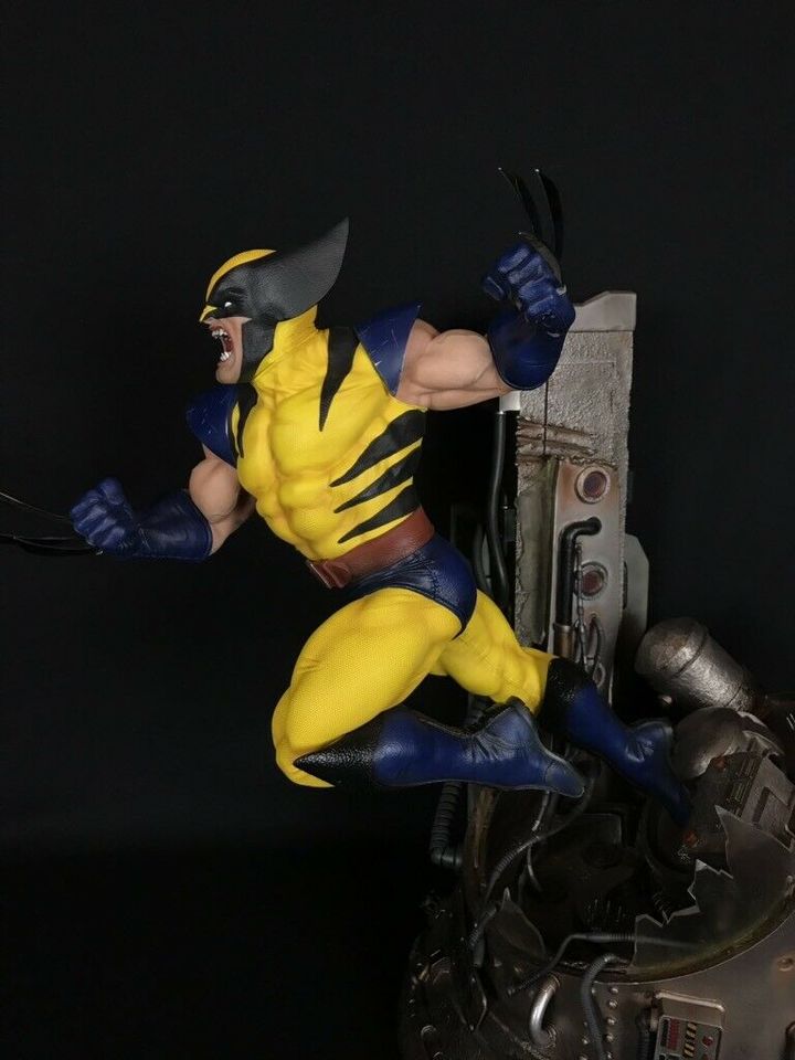 Wolverine 1/4 Legacy Replica Iron Studios Sideshow Marvel X-Men in Mayen