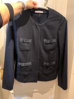 Betty Barcaey Etui Jacke Blazer Schleifen dunkelblau 42 Köln - Ehrenfeld Vorschau