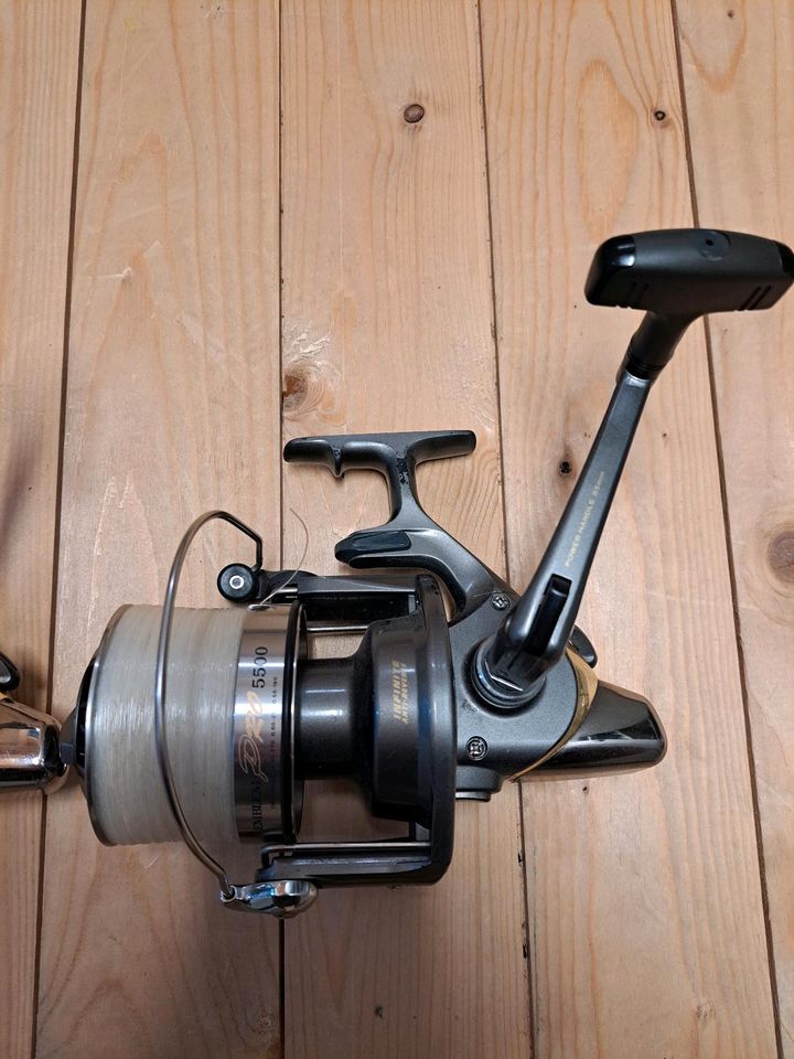 3× Daiwa Emblem Pro 5500 Karpfenrollen Angelrollen Weitwurf Carp in Bad Bentheim