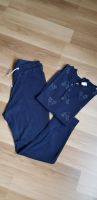 H&M Schlafanzug Pyjama Gr. 146/152 blau 100% Baumwolle Top Nordrhein-Westfalen - Velbert Vorschau