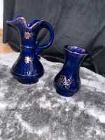 Kobolt blaue Vase und Wasserkanne Nordrhein-Westfalen - Simmerath Vorschau