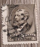 Briefmarke US  1882 James A. Garfield mit Fehler Mecklenburg-Vorpommern - Krackow Vorschau