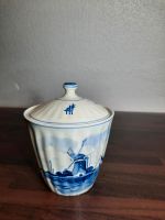 Dose mit Deckel Delft Mühle Blau Keramik Holland Rheinland-Pfalz - Otterberg Vorschau