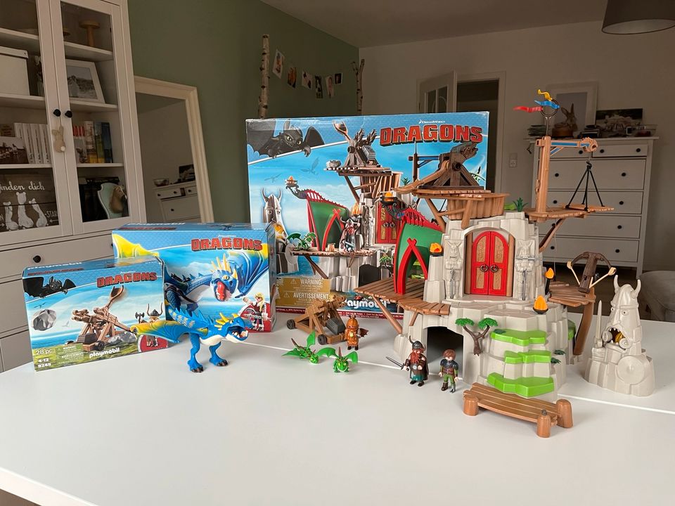 Playmobil Dragons Set 9245 9247 9243 in Wipfratal