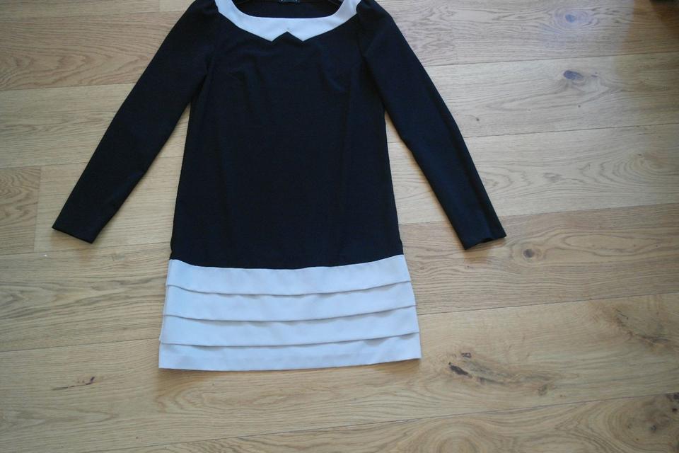 Kleid Hochzeit Gr. S schwarz/beige Schulentlassung Tanzstunde in Künzell