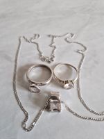 Kette und 2 Ringe Set 925 Silber Bayern - Weilheim i.OB Vorschau