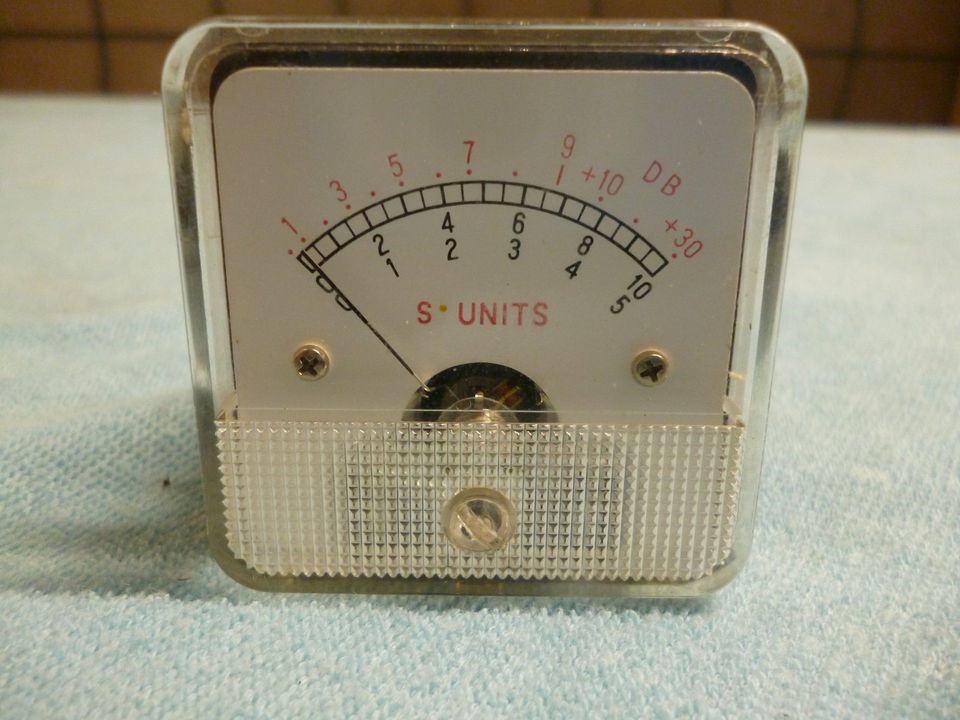 Vintage Funkeräte Zubehör Pegelanzeigen in Schopfheim