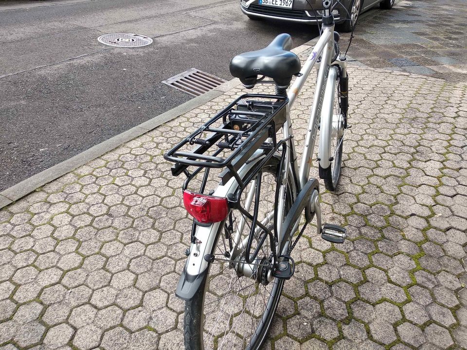 Hawk Alu-City Green Energy 2* E-Bike gebraucht guter Zustand in Sulzbach (Saar)