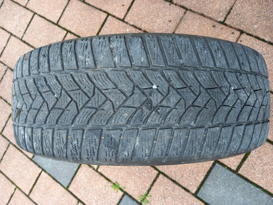 Dunlop Winter Sport 5, 205/55R16 91H mit Stahlfelgen in Schwabach