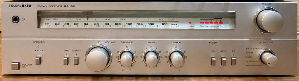 Telefunken Receiver RR 100 - Made In Germany - Top in Halle