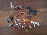 Verschiedene Playmobil Tierfiguren Tiere Hirsch Pony Waschbären Bayern - Kleinostheim Vorschau