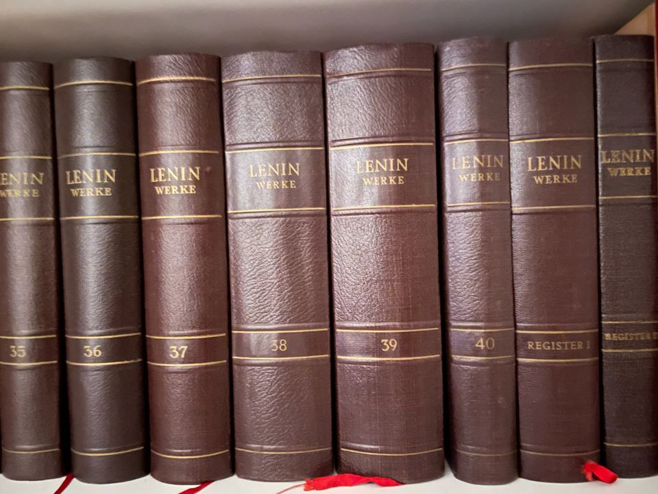 Vollständige Lenin Werke 40 Bände + 2 Register in Rostock