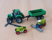 Kinderspielzeug Traktor mit Hänger und Landmaschinen Brandenburg - Oberkrämer Vorschau