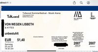 Von Wegen Lisbeth Konzert München 20.07.2024 Hessen - Gelnhausen Vorschau