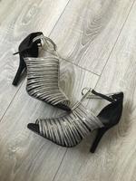Zara Highheels in schwarz Silber in 37 Nordrhein-Westfalen - Baesweiler Vorschau