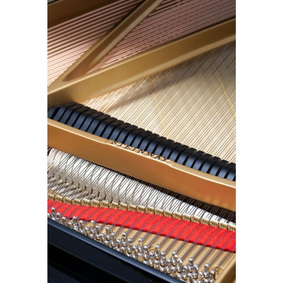 Steinway & Sons Flügel, Modell A-3, 195 cm, schwarz + Gara + Lief in Jena