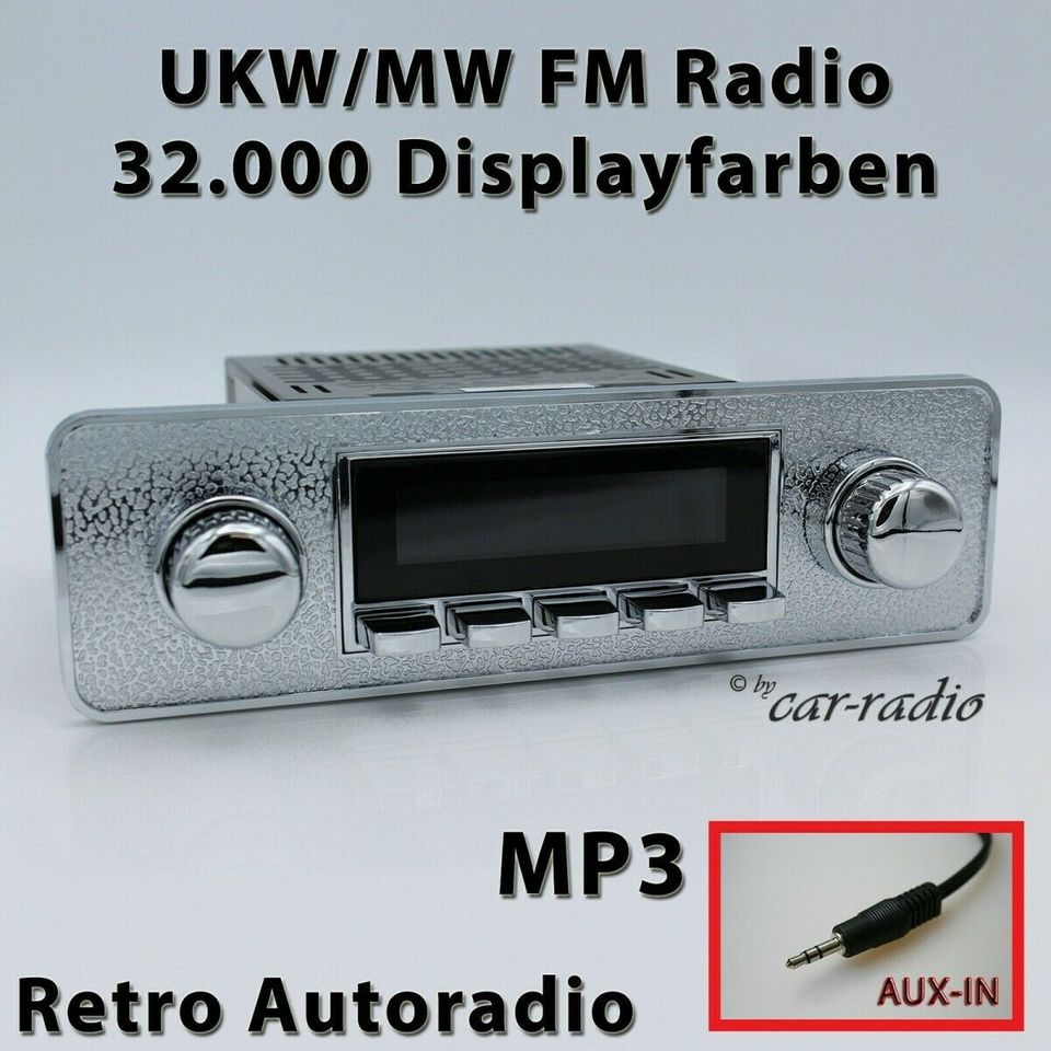 Retrosound Motor-1DAB Silver Oldtimer Radio Retro SET MP3 AUX DAB in Gütersloh