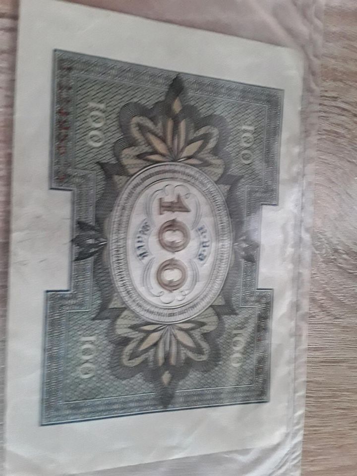 Alte Geldscheine in Beeskow