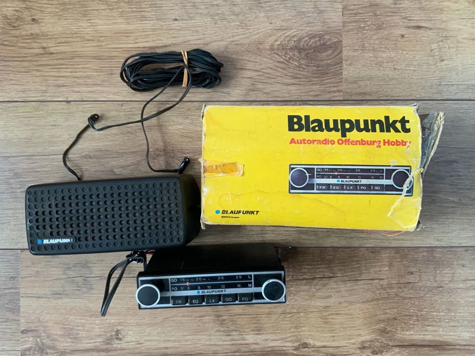 Vintage Blaupunkt Radio Offenburg Hobby 1974 in Heinsberg