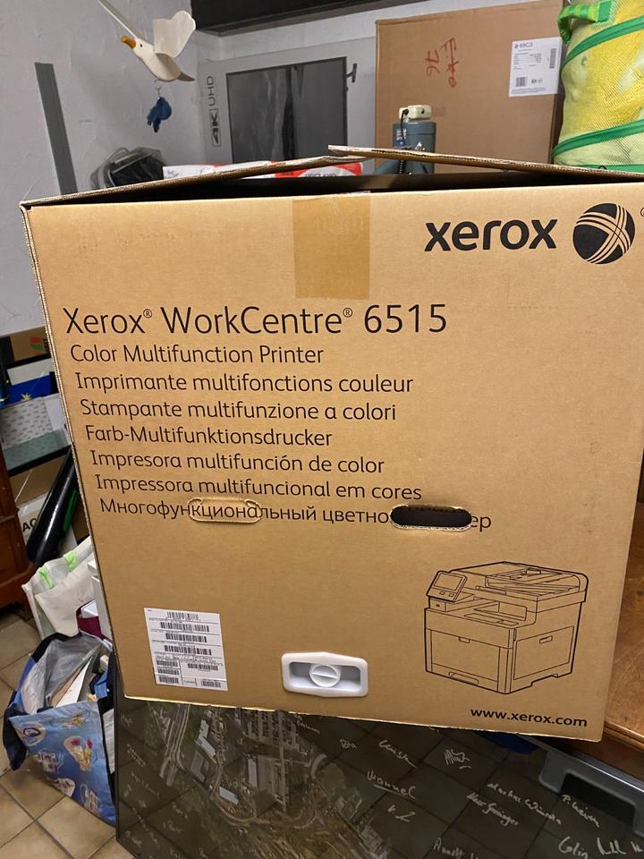 Farblaser Drucker Xerox WorkCentre 6515 gebraucht, defekt in Rauenberg