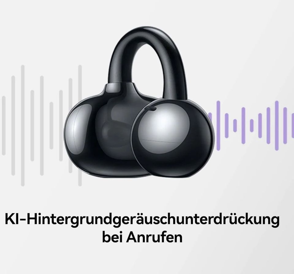 Huawei Freeclip Lila True Wireless in ear Kopfhörer Clip-Design in Neckarsulm