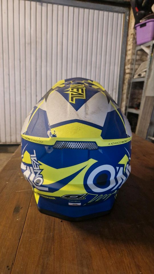 Helm Oneal  Kross Racing Helm grösse M mit TÜV Ende 2025 in Mönchengladbach