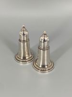 * EMPIRE SALT PEPPER SALZ & PFEFFER STREUER STERLING SILBER ANTIK Berlin - Charlottenburg Vorschau