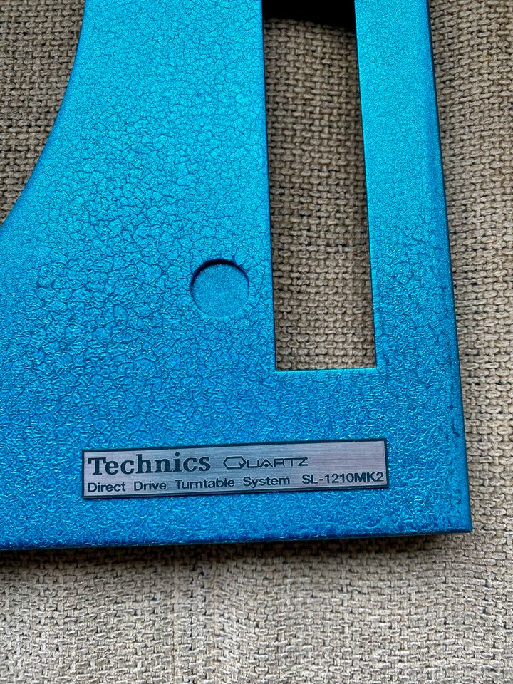 Faceplate Technics SL 1200 / 1210 mk2 mk5 in Bonn