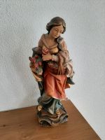 Heilige Elisabeth mit Rosen, Holzfigur Unikat, Heiligenfugur Holz Baden-Württemberg - Steinhausen an der Rottum Vorschau