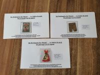 Glas, Silhouettenstickerei und Leder Briefmarken Österreich Nordrhein-Westfalen - Kerpen Vorschau