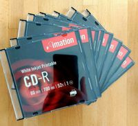 Imation CD-R Rohlinge 700MB,Inkjet printable, 8 Stck. im Slimcase Nordrhein-Westfalen - Hattingen Vorschau