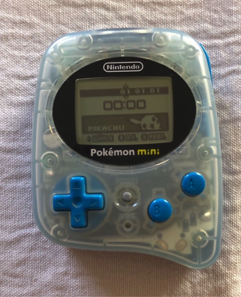 Nintendo Pokémon Mini mit Spiel in Sickte