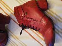 Remonte - Leder Stiefeletten rot Gr. 40 Nordrhein-Westfalen - Oerlinghausen Vorschau