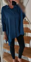 Janina Bluse Gr. 42 Oversize Damen blau Oberteil Blogger Nürnberg (Mittelfr) - Nordstadt Vorschau