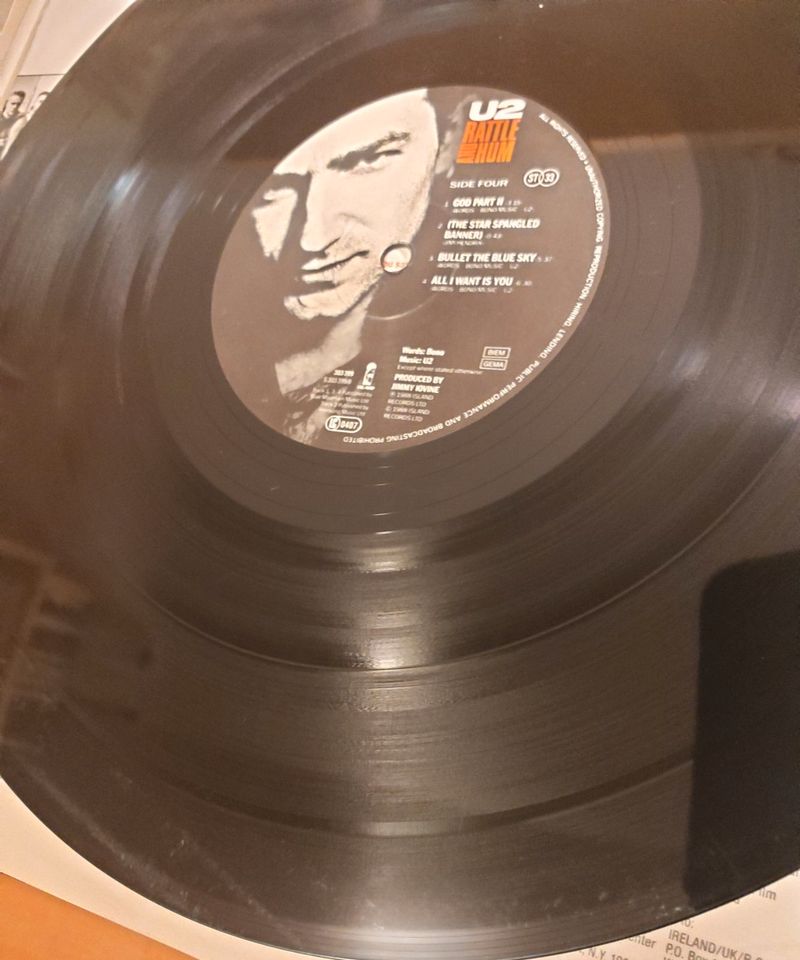 U2 Schallplatte Vinyl LP in Hofkirchen