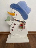 Weihnachten Deko Advent Schneemann Holz Baden-Württemberg - Weikersheim Vorschau