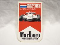 Aufkleber Grand Prix Formel 1 1982 ZANDVOORT Marlboro Auto Sticke Nordrhein-Westfalen - Hattingen Vorschau