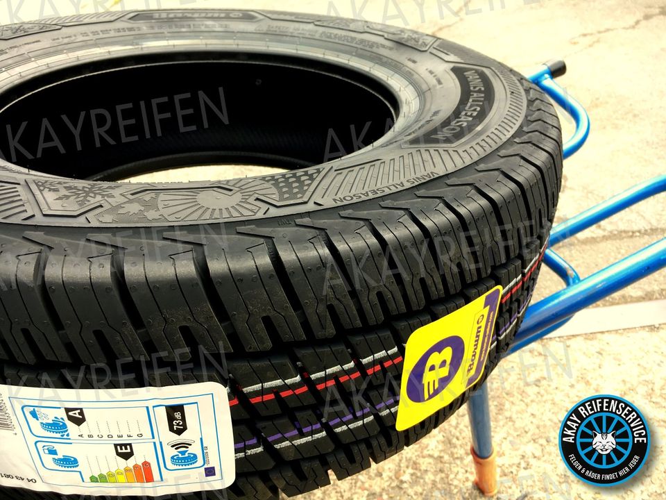 4x 235/65 R16C 115/113R BARUM by Continental ➡️ NEU ALLWETTERREIFEN REIFEN  GANZJAHRESREIFEN GANZJAHRES ALLWETTER➡️ VW CRAFTER OPEL MOVANO IVECO DAILY  FORD TRANSIT MERCEDES SPRINTER RENAULT MASTER 16 in Niedersachsen - Melle |