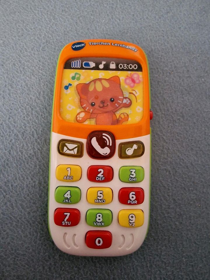 Vtech Baby Handy Lernhandy mit Sound Zahlen usw. für 9-36 Monate in Fellbach